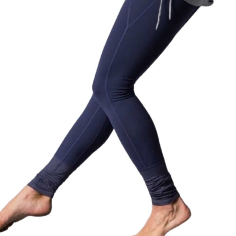 ATHLETA Plie' Tight Navy Yoga Dance Leggings Size Small